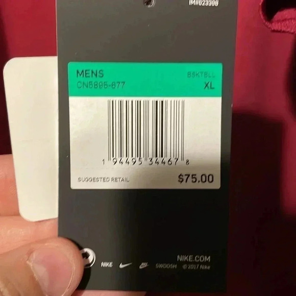 Nike Dri-Fit Polo Shirt short sleeve NBA Cleveland Cavaliers size XL - Picture 4 of 8